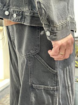 Kings of Indigo Hose Sabium Vilma Schwarz